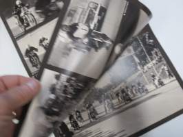 Itäharjun ajot 1955-1965 (Turku), kuva-albumi, 100 kpl painos, numeroitu 66/100 -Itäharju car &amp; motorcycle races, picture album, limited edition