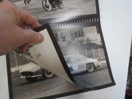 Itäharjun ajot 1955-1965 (Turku), kuva-albumi, 100 kpl painos, numeroitu 66/100 -Itäharju car &amp; motorcycle races, picture album, limited edition