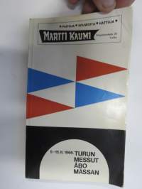 Turun messut  5-15.8. 1966 Åbo Mässan -näyttelylettelo