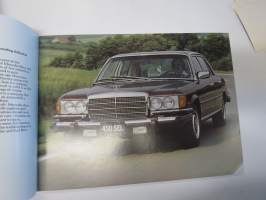 Mercedes-Benz - The legend continues 240 D, 300 D, 280 E / SE, 450 SEL / SL / SLC 1976 USA -myyntiesite