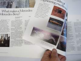 Mercedes-Benz - The legend continues 240 D, 300 D, 280 E / SE, 450 SEL / SL / SLC 1976 USA -myyntiesite