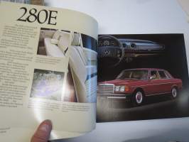 Mercedes-Benz - The legend continues 240 D, 300 D, 280 E / SE, 450 SEL / SL / SLC 1976 USA -myyntiesite