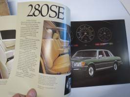 Mercedes-Benz - The legend continues 240 D, 300 D, 280 E / SE, 450 SEL / SL / SLC 1976 USA -myyntiesite