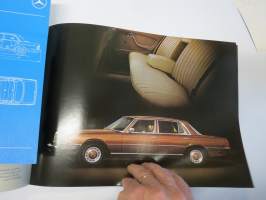 Mercedes-Benz - The legend continues 240 D, 300 D, 280 E / SE, 450 SEL / SL / SLC 1976 USA -myyntiesite