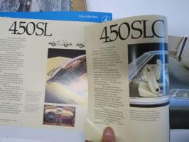 Mercedes-Benz - The legend continues 240 D, 300 D, 280 E / SE, 450 SEL / SL / SLC 1976 USA -myyntiesite
