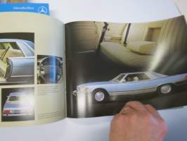 Mercedes-Benz - The legend continues 240 D, 300 D, 280 E / SE, 450 SEL / SL / SLC 1976 USA -myyntiesite