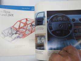 Mercedes-Benz - The legend continues 240 D, 300 D, 280 E / SE, 450 SEL / SL / SLC 1976 USA -myyntiesite
