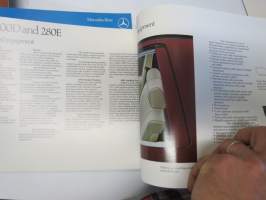 Mercedes-Benz - The legend continues 240 D, 300 D, 280 E / SE, 450 SEL / SL / SLC 1976 USA -myyntiesite