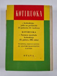 Kotiruoka : Keittokirja kotia ja koulua varten