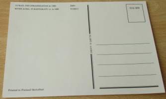 Postikortti : Turku - Aurajoki - Itäinen Rantakatu v. 1900 - Aarre Laiho