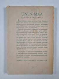Unen maa : runoja Karjalalle