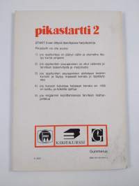 Pikastartti : kirjekurssi 2, Start 2:n itseohjaava harjoituskirja