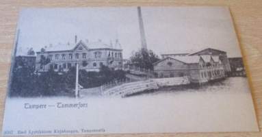 Postikortti - Nordia N:o 22 Tampere - Emil Lyytikäisen Kirjakauppa Tampereella : Ei kulkenut