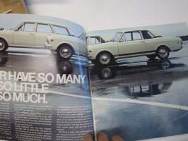 Ford Cortina 1968 USA -myyntiesite