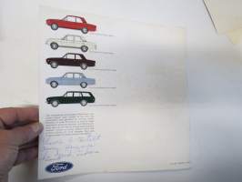 Ford Cortina 1968 USA -myyntiesite
