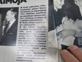 Apu 1973 nr 32, 10.8.1973, Arja ja Tommi Rinne, Parinvaihto Tikkakoski - pappi ja maanviljelijä vaihtoivat vaimoja - Raimo &amp; Liisa Rouhiainen + Pirkko &amp; Timo...