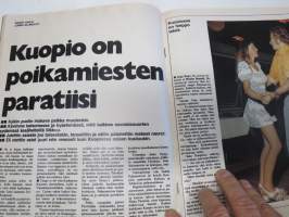 Apu 1973 nr 32, 10.8.1973, Arja ja Tommi Rinne, Parinvaihto Tikkakoski - pappi ja maanviljelijä vaihtoivat vaimoja - Raimo &amp; Liisa Rouhiainen + Pirkko &amp; Timo...