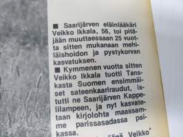 Apu 1973 nr 28, ilmestynyt 13.7.1973, sis. mm. seur. artikkelit / kuvat / mainokset; Kansikuva Irwin Goodman - Irwinin uusi elämänmuoto - aurinkoa, porkkanoita ja