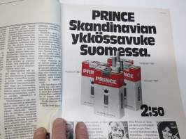 Apu 1973 nr 28, ilmestynyt 13.7.1973, sis. mm. seur. artikkelit / kuvat / mainokset; Kansikuva Irwin Goodman - Irwinin uusi elämänmuoto - aurinkoa, porkkanoita ja