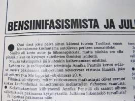 Apu 1973 nr 28, ilmestynyt 13.7.1973, sis. mm. seur. artikkelit / kuvat / mainokset; Kansikuva Irwin Goodman - Irwinin uusi elämänmuoto - aurinkoa, porkkanoita ja