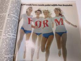 Apu 1973 nr 28, ilmestynyt 13.7.1973, sis. mm. seur. artikkelit / kuvat / mainokset; Kansikuva Irwin Goodman - Irwinin uusi elämänmuoto - aurinkoa, porkkanoita ja