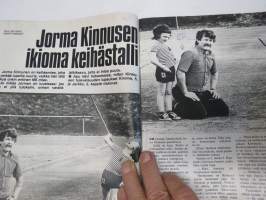 Apu 1973 nr 24,15.6.1973, Teppo J. Suonperän kuolema Luonetjärvi, Helena Kara, Jorma Kinnunen, vaatteita paperinukke Heli Lehtoselle, TA-PA Tampellan Palloilijat...