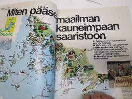 Apu 1973 nr 24,15.6.1973, Teppo J. Suonperän kuolema Luonetjärvi, Helena Kara, Jorma Kinnunen, vaatteita paperinukke Heli Lehtoselle, TA-PA Tampellan Palloilijat...