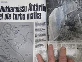 Apu 1973 nr 24,15.6.1973, Teppo J. Suonperän kuolema Luonetjärvi, Helena Kara, Jorma Kinnunen, vaatteita paperinukke Heli Lehtoselle, TA-PA Tampellan Palloilijat...
