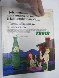 Apu 1973 nr 24,15.6.1973, Teppo J. Suonperän kuolema Luonetjärvi, Helena Kara, Jorma Kinnunen, vaatteita paperinukke Heli Lehtoselle, TA-PA Tampellan Palloilijat...