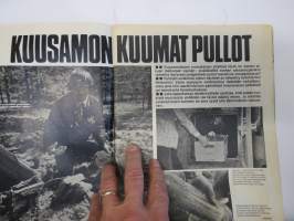 Apu 1973 nr 25-26, 22.6.1973, Kansikuva Armi (Aaviko) on Dannyn uusi tyttö,  Kuusamon sota-ajan sinappikaasupullot?, Suomen ahtain keskussairaala Seinäjoki, Jakomäki