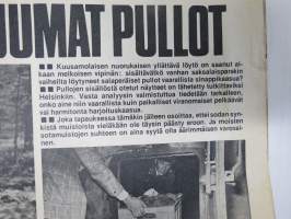 Apu 1973 nr 25-26, 22.6.1973, Kansikuva Armi (Aaviko) on Dannyn uusi tyttö,  Kuusamon sota-ajan sinappikaasupullot?, Suomen ahtain keskussairaala Seinäjoki, Jakomäki