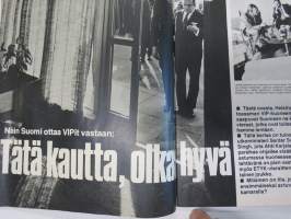 Apu 1973 nr 25-26, 22.6.1973, Kansikuva Armi (Aaviko) on Dannyn uusi tyttö,  Kuusamon sota-ajan sinappikaasupullot?, Suomen ahtain keskussairaala Seinäjoki, Jakomäki