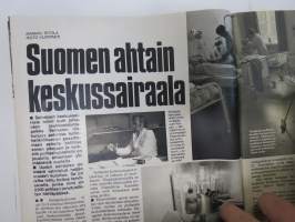 Apu 1973 nr 25-26, 22.6.1973, Kansikuva Armi (Aaviko) on Dannyn uusi tyttö,  Kuusamon sota-ajan sinappikaasupullot?, Suomen ahtain keskussairaala Seinäjoki, Jakomäki