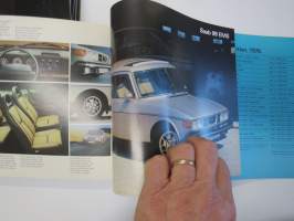 Saab 99 GL, Sedan / 99 GL WagonBack / 99 EMS 1975 USA -myyntiesite