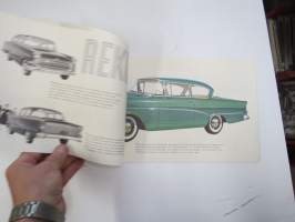 Opel Olympia Rekord and Caravan 1958 USA  -myyntiesite