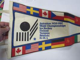 Jääkiekko MM 1982 - World Championships  Ice Hockey, Finland, Tampere-Helsinki -viiri