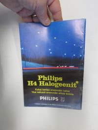 Philips Autolamput 1973-74 suositustaulukot
