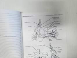 Sym 50 cc skootteri -käyttöohjekirja / huolto-ohjekirja