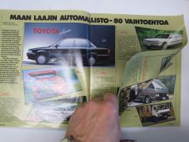 Automies 1989 nr 2 - Toyota &amp; Citroën -asiakaslehti
