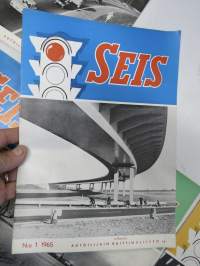 Seis - Autolijain Raittiusliitto 1965 numerot 1-6, koko vuosikerta