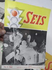Seis - Autolijain Raittiusliitto 1965 numerot 1-6, koko vuosikerta