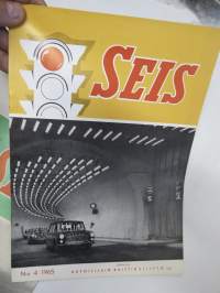 Seis - Autolijain Raittiusliitto 1965 numerot 1-6, koko vuosikerta