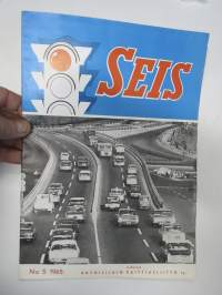 Seis - Autolijain Raittiusliitto 1965 numerot 1-6, koko vuosikerta