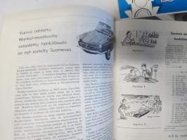 Seis - Autolijain Raittiusliitto 1965 numerot 1-6, koko vuosikerta
