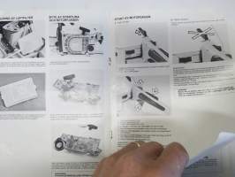 Husqvarna 50 Rancher motorsåg bruksanvisning -moottorisaha, käyttöohjekirja, ruotsinkielinen