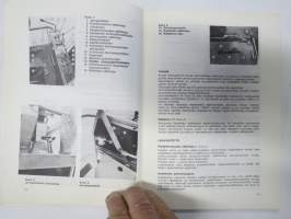 Massey-Ferguson 506 leikkuupuimuri käyttöohjekirja -combine harvester manual