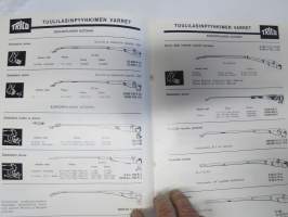 Trico tuulilasin laitteita ja varusteita 1966 -tuoteluettelo