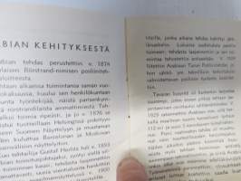 Arabia - Tervetuloa Arabiaan / Välkommen til Arabia -työhötulijan opaskirjanen