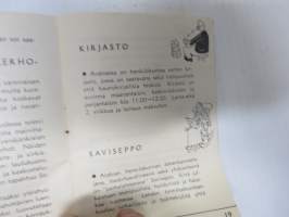 Arabia - Tervetuloa Arabiaan / Välkommen til Arabia -työhötulijan opaskirjanen
