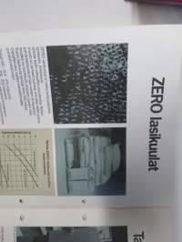 Zero Blast-n-peen Operational and parts service manual -kuulapuhalluskone, käyttöohjekirja + varaosaluettelo + kytkentäkaavio + erillinen opaskirja suomeksi